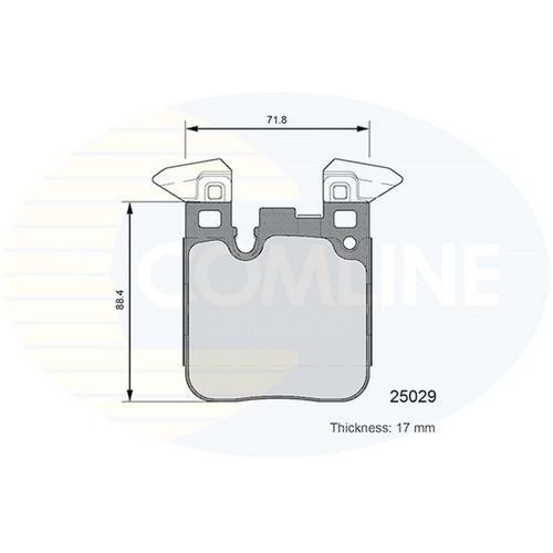 Brake pads set for bmw - brake, 1