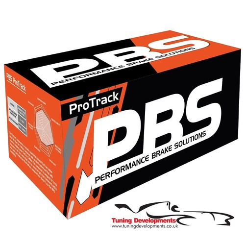 Pbs protrack front brake pads - front,