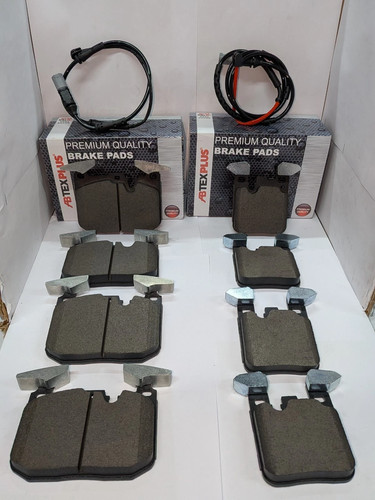 Front and rear brake pads - rear,
