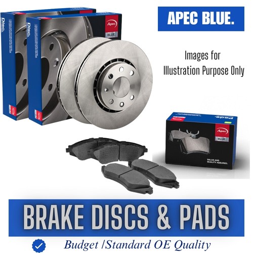 Brake discs and pads set - discs,