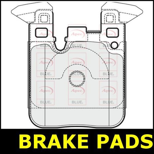 Brake pads rear for bmw - rear, f20