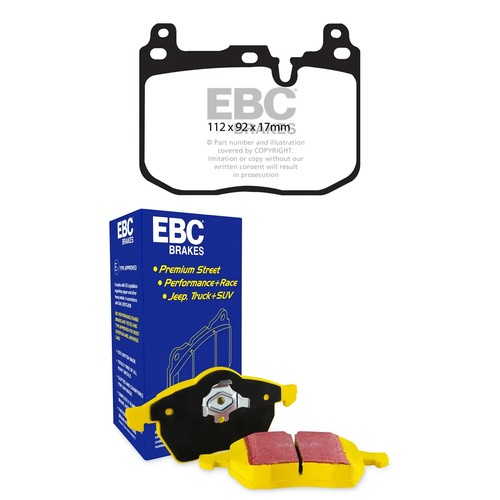 Ebc front yellowstuff brake - ebc,