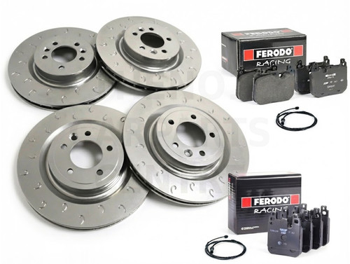 Front rear hook brake discs - front, c